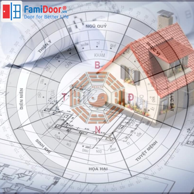 Phong Thủy Nhà Ở - Cách Xem Phong Thủy Khi Xây Nhà 2025 Xem hướng nhà phù hợp dựa trên tuổi của gia chủ