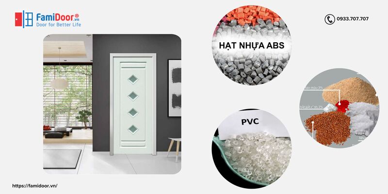 Cửa nhựa có nhiều tính năng vượt trội hơn cửa gỗ