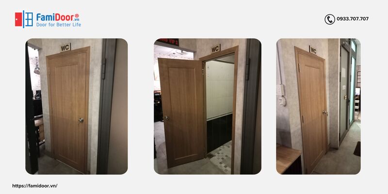 Cửa nhựa giá rẻ Malay có đầy đủ cấu tạo cơ bản