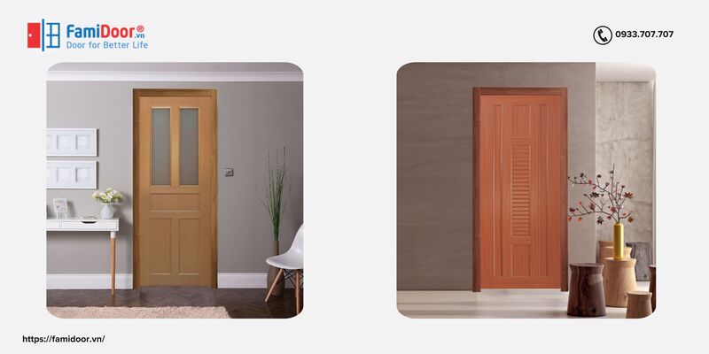 Cửa nhựa giá rẻ vẫn có đầy đủ cấu tạo cơ bản