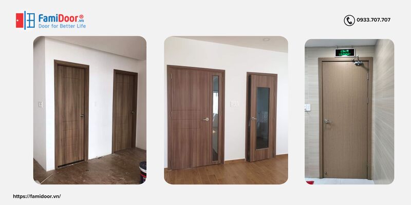 Lõi thép giúp làm tăng khả năng chịu lực cho cửa nhựa